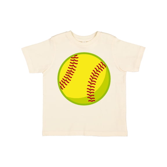 Inktastic Personalized Softball Boys or Girls Toddler T-Shirt