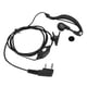 thumbnail image 2 of Auriculares Walkie Talkie ANGGREK con Micrófono PTT Gancho Para La Oreja Clip Negro Cabeza K, 2 of 8