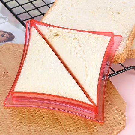 

VeliToy Kids Sandwich Cutter Maker DIY Cake Toast Bread Cutter Mold Kitchen Supplies(Quadrilateral)
