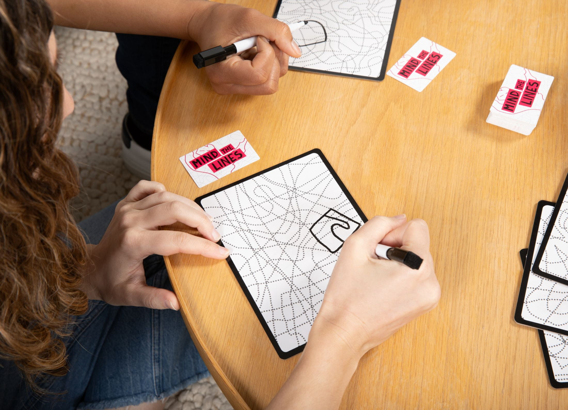 Mind the Lines – Cooperative Drawing & Guessing Party Game for Ages 10+ (Walmart Exclusive)