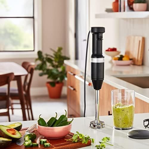 Variable Speed Corded Hand Blender KHBV53, Matte Black