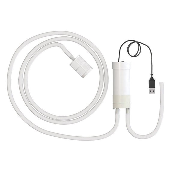 Zxpjkyu Electric Siphon Self Priming Pump Beer Pump Wines Making Supplies with Hose Easy tube 1m