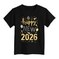 thumbnail image 4 of Toddler Girls T Shirts Short Sleeve Shirt for Girls 0-24 Months 2t 3t 4t 5t 6t 7t Soft Cotton Tees Kids T shirts Clothes Summer Tops T-Shirt Gibobby,5-6 Years,Black, 4 of 4