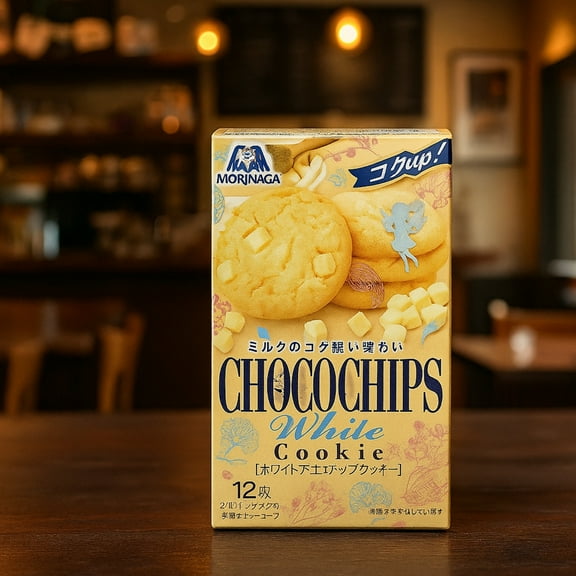 Morinaga White Choco Chip Cookies 12pcs – Made in JAPAN - Tokyo Sakura Mall
