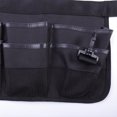thumbnail image 1 of Kit de herramientas de cintura de utilidad multifunción de color negro Bolsa de delantal Organizador de estuche con correa de cintura ajustable, 1 of 5