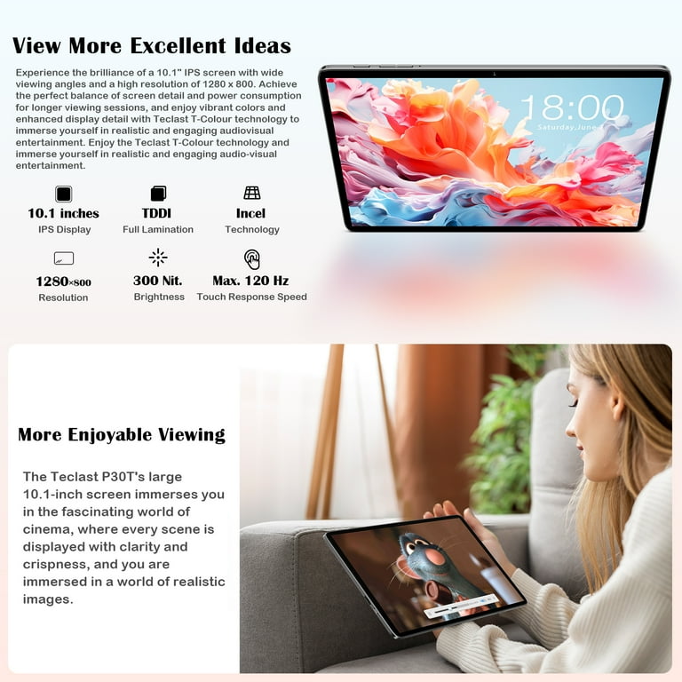 Teclast P30T: New tablet with Android 14 available for less than $100 -   News