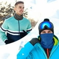 thumbnail image 4 of Oliegs Fleece Neck Warmer Windproof Winter Neck Gaiter Cold Weather Face For, 4 of 4