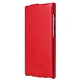 thumbnail image 3 of Decase for Samsung Galaxy S24 Premium Flip PU Leather Case,Slim Retro Full Body Protection Rugged Shockproof Anti-Drop Protective Phone Case Compatiable with Galaxy S24,Red, 3 of 5