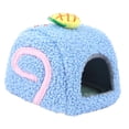 thumbnail image 2 of Cama para hámster, cama para conejillo de indias, hábitat para dormir, nido para erizo, chinchilla, azúcar Azul, 2 of 9