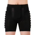 thumbnail image 2 of Exercise Shorts Skiing Shorts Pant Padded Short Hip Short Pants Hockey Girdles Butt Pad Short Pants, 2 of 3