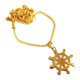 thumbnail image 2 of KLF Mens Starboard 18K Gold Plated Pendant Necklace, 2 of 3