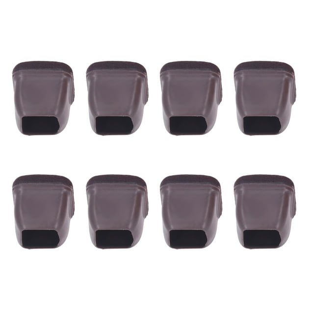 8 Fundas para Patas de Silla Protector de Suelo TPE con Almohadilla de Fieltro Juego de Tapas para Patas de Muebles para Mesa Taburete Marrón ANGGREK Otros