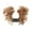 Light Brown, variant on Messy Bun Hair Clip Easy-to-use Claw Clip Hairpiece Versatile Hairstyles Fluffy Wig for Thin or Thick Hair