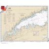 NOAA Chart 12363: Long Island Sound Western Part 21.00 x 26.88 (Small Format Waterproof)