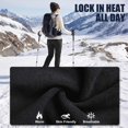 thumbnail image 7 of liyiyiyia Womens Snow Pants Fleece Lined Winter Hiking Outdoor Skiing Pants Grey Water Resistant Insulated Softshell Trousers, 7 of 7