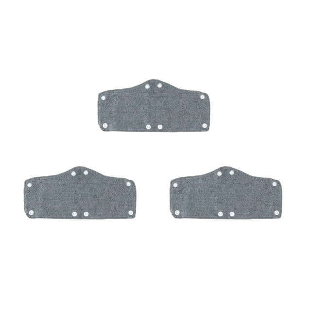 3 Pcs Tissu Éponge Sweatband Réutilisable Snap sur Doublure de Bande de Sueur