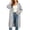 *Gray, variant on ClodeEU Women's Solid Color Long Sleeve Knit Cardigan with Pockets,Casual Loose Maxi Sweater Jacket ,Women's Plus L
