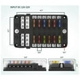 thumbnail image 2 of Nueva Caja de Fusibles para Automóviles de 12 Vías, Equipo de Instalación y Modificación de Automóviles, Caja de Fusibles Segura Integrada para Automóviles y Barcos, 2 of 5