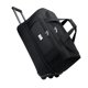 thumbnail image 5 of Zapatos de prenda enrollable Bolsa Duffel Resistente al agua Múltiples compartimentos Traje de equipaje Bolsa Convertible para hombres Mujeres M Black M, 5 of 8