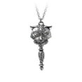 thumbnail image 2 of Alchemy Gothic Sacred Cat Vanitas Pendant, 2 of 4