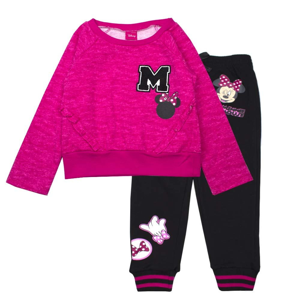 minnie mouse jogger set