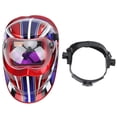 thumbnail image 1 of Cubierta de soldadura montada en la cabeza Casco protector de cara completa con atenuación automática Gorro de soldador eléctrico VoborMX herramienta, 1 of 8