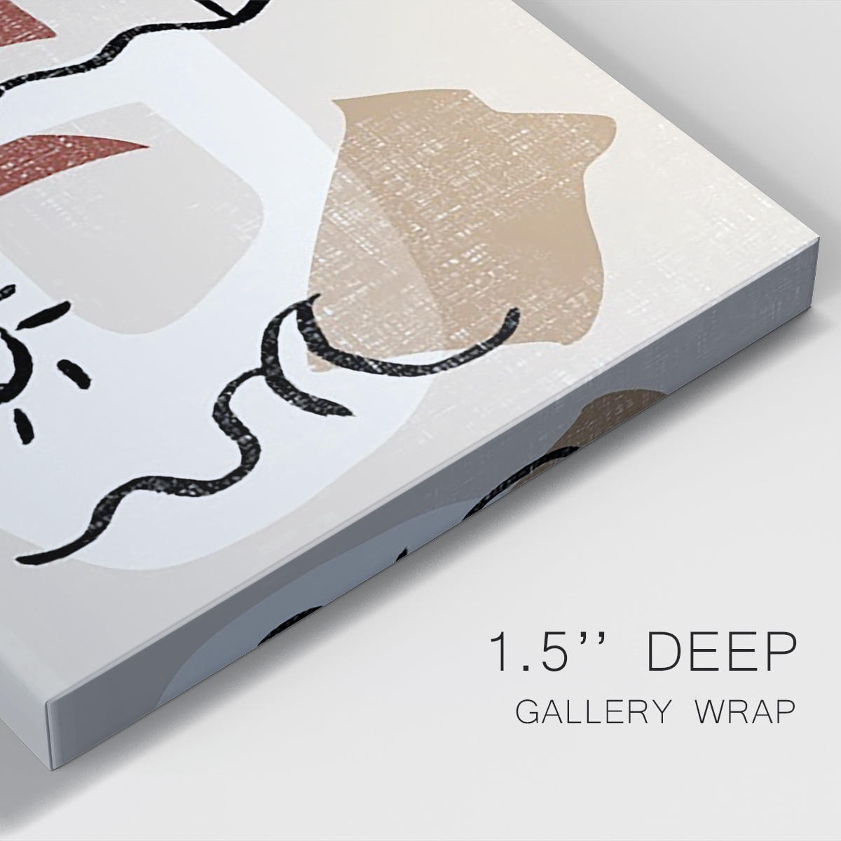 Soft Palms IV Premium Gallery Wrapped Canvas - Ready to Hang