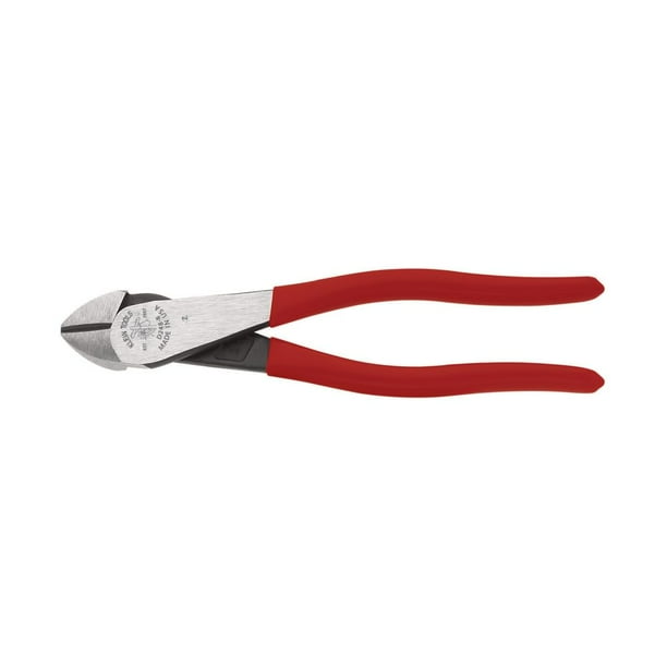 Alicates Klein Tools D248-8 de corte diagonal, 8 pulgadas, fabricados en EE. UU.