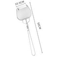 thumbnail image 5 of Shoreew Stainless Steel Filter Spatula Fine Mesh Anti-scalding Long Handle Heat Resistant Frying Food Oil Grease Fat Skimmer Strainer Spoon Scoop Kitchen Supplies, 5 of 7