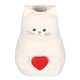 thumbnail image 5 of Jarrón De Madera Hecho A Mano, Decoración Del Hogar, Estatua De Gato De Madera Texturizada, Jarrón De Gato De Madera Para Oficina, 5 of 7