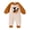 Z-02Orange, variant on Coerni My First Thanksgiving Jumpsuits Children Embroidered Crawling Suit Boys Button Romper Overalls Cute Sweatsuit