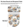 thumbnail image 7 of Yuyamidu Starfish Toilet Lid Cover Round Washable Toilet Tank Lid Cover for Bathroom 2 Pieces Universal Fit Size Toilet Lid Protector Set Soft Toilet Tanks & Lids Dust Cover, 7 of 7