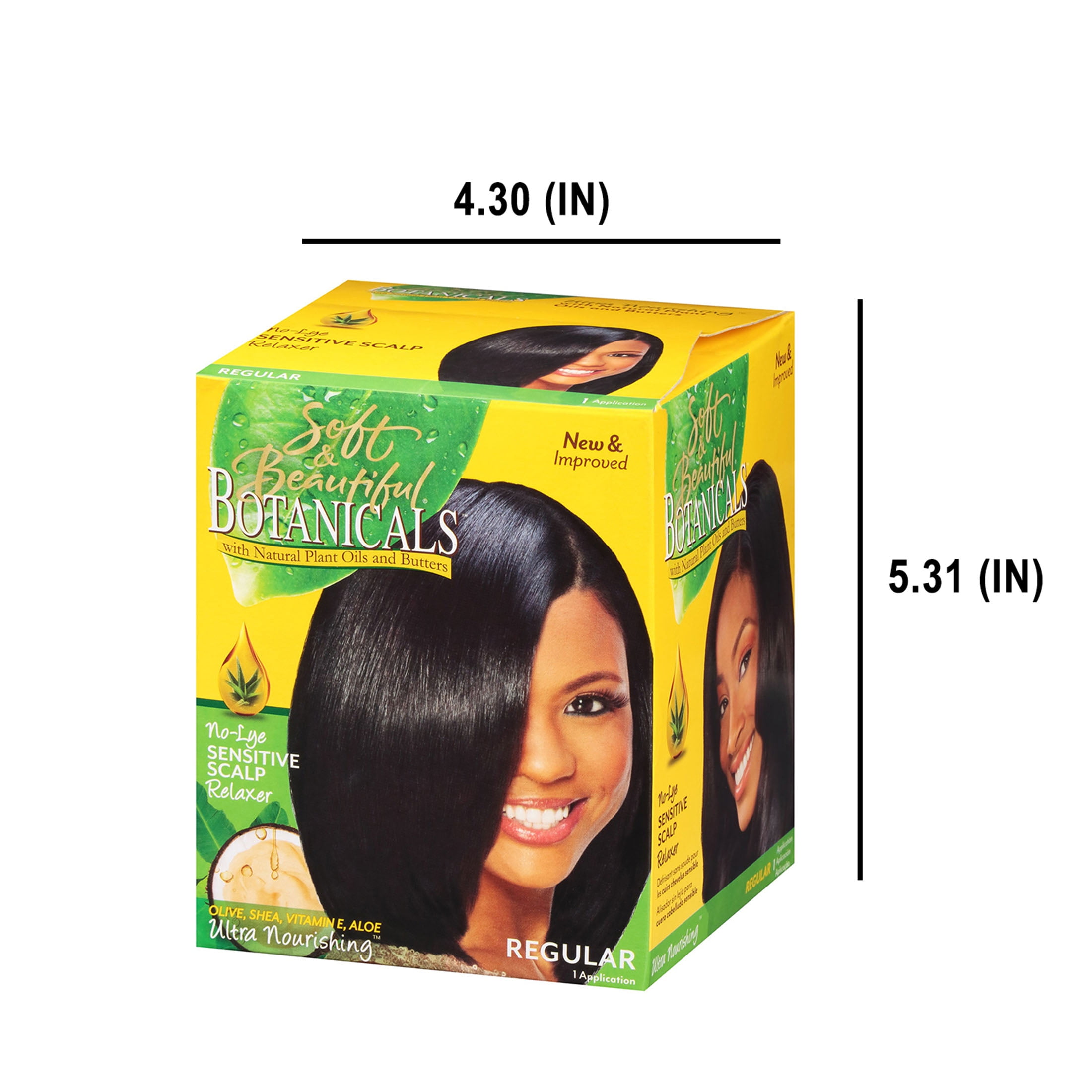 Soft & Beautiful Botanicals Regular No-Lye No Mix Relaxer