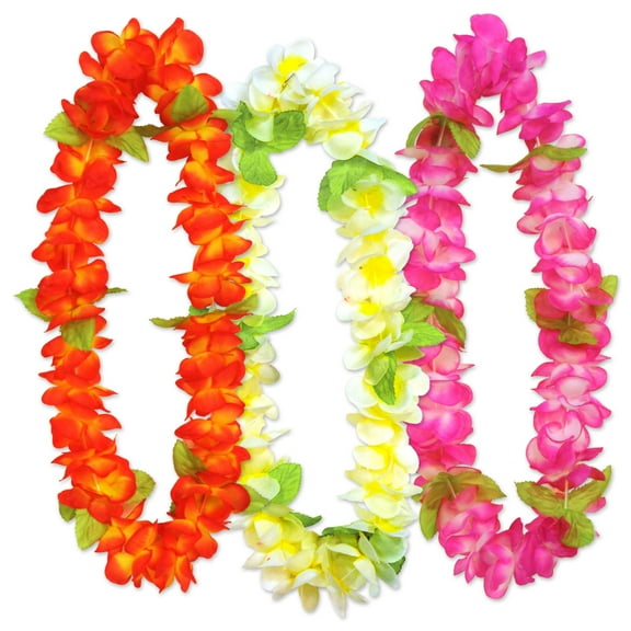 18 Pack Beistle Luau Party Sunset Floral Leis