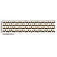 thumbnail image 3 of Ambesonne Modern Fabric by the Yard Upholstery, Golden Black Stripes Pattern, 5 Yards, Sand Brown and Charcoal Grey, 3 of 5