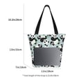 thumbnail image 3 of Fuzoiu Panda And Eucalyptus Print Large Capacity Shoulder Bag for Women,Large Capacity Office Purse,Laptop Tote Bag,Casual Everyday Tote for Work Beach Travel and Shopping Grocery, 3 of 6