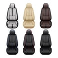 thumbnail image 5 of Fit for Volvo 98% Car Models,2pcs Car Seat Covers,Leather Seat Cover for Cars,Anti-slip Soft Car Seat Protectors(Black and Coffee), 5 of 6
