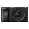 thumbnail image 2 of Sony a6400 Mirrorless Camera with 16-50mm f/3.5-5.6 II Lens (Black) - Bundle(International Model), 2 of 8