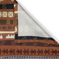 thumbnail image 3 of Ambesonne Tribal Kitchen Curtains, Abstract Details Stripes, 55"x39", Multicolor, 3 of 3