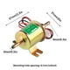 thumbnail image 3 of Auto Low Pressure Car Accessory Universal 12v Electric Fuel Pump Inline Gas, 3 of 3