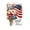 A, variant on Patriotic American Flag & Fireworks Art Print 12x16/12x18 inch – Vivid Red White Blue Floral Canvas for Wall Decor & Home Enhancement
