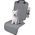 thumbnail image 1 of Dog Front Seatflex Seat Protector for Dog Car Cover for Pet Front Single Bucket Captain Chair Protector Grey, 1 of 6