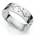 thumbnail image 4 of Pompeii 6mm 14k Yellow Gold Ring Nature Inspired Men's Wedding Band (,), 4 of 4