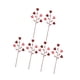 thumbnail image 4 of 6 palitos de corazón artificiales para San Valentín, palitos florales con forma de corazón, manualidades flexibles corazon rosa, 4 of 9