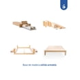 thumbnail image 2 of Base de Madera Armable Sensei Nigra Queen Size, 2 of 5