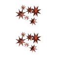 thumbnail image 2 of QualitChoice 1 Set Star Decorations Household Interesting Exquisite Stars Pendant Party Supply Craft Decoration Decor Props for Layout Rose gold 2Set, 2 of 6
