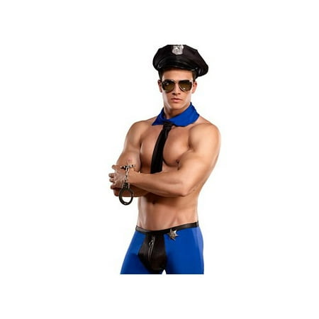 Male Power Officer Frisk Em Bedroom Costume Set MPC006-RO