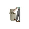 thumbnail image 2 of Safco Plastic Step-On Receptacle - 17 Gallon in Tan, 2 of 2