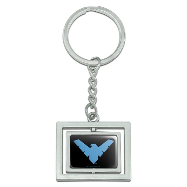 nightwing lego keychain