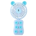 thumbnail image 2 of Miniventilador USB portátil de mano ZHCH dibujos animados 800 mAh azul, 2 of 5
